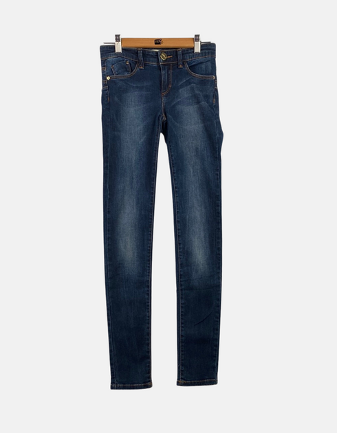 Classic Dark-Wash Slim Fit Jeans