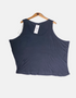 Classic Black Sleeveless Plus-Size Tank Top