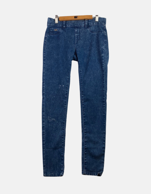 Classic Blue Slim-Fit Denim Jeans