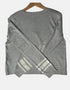 Modern Grey Crop Sweater FM