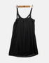 Elegant Black Sleeveless Dress with Embellished Straps