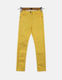 Bright Yellow Skinny Jeans for Kid Girls – Casual Fit