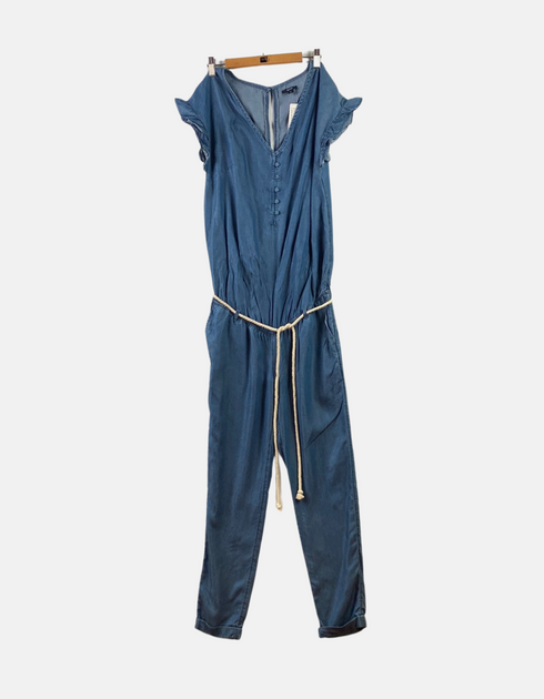 Denim long dress FM