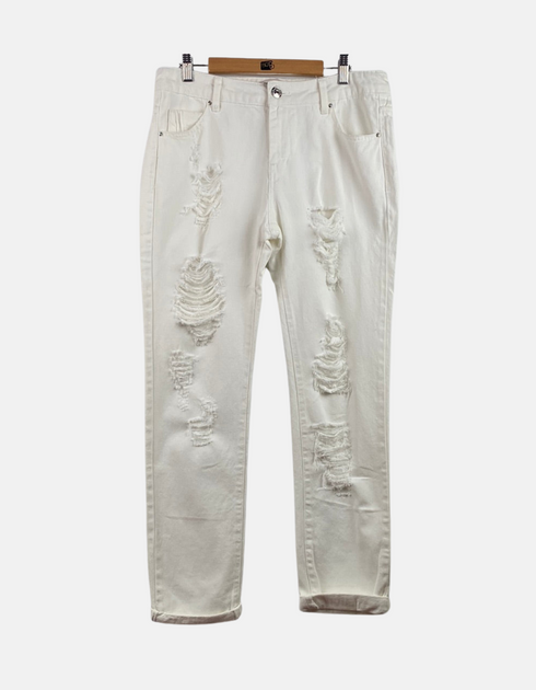 White denim Jeans FM
