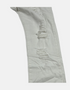 Ivory Distressed Slim-Fit Jeans