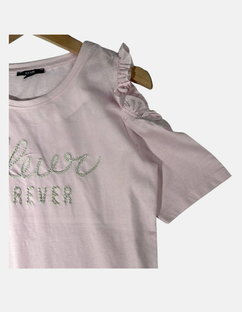 Soft Pink 'Flair Forever' Tee
