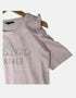 Soft Pink 'Flair Forever' Tee
