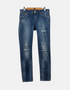 Distressed Denim Skinny Jeans