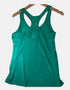 Green Sleeveless Racerback Tank Top