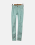 Mint Distressed Skinny Jeans