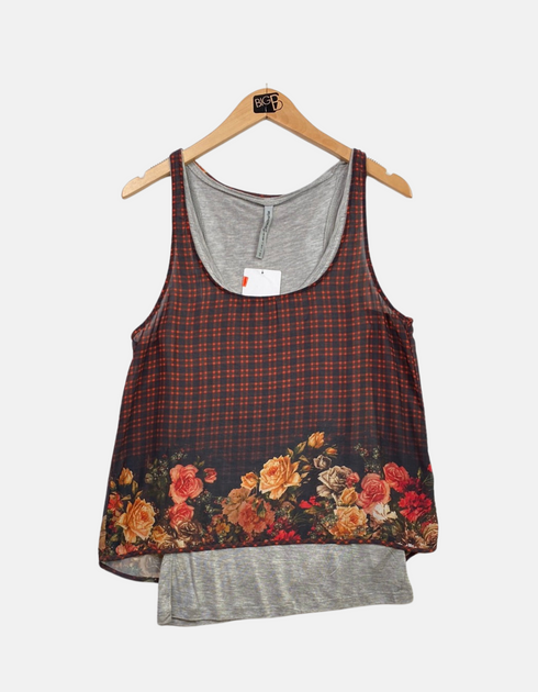 Tank gray and black rose FM
