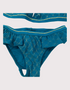 Enchanted Teal Waves Two-Piece Swim Set