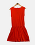 Orange dress girl FM