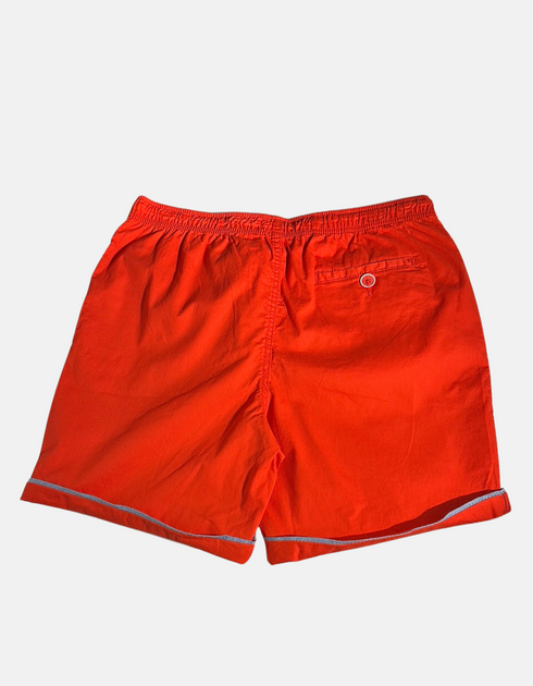 Vibrant Red Swim Shorts