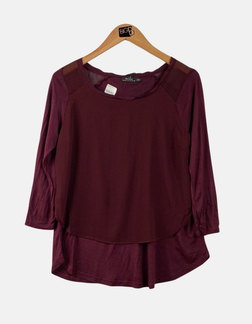 Maroon blouse FM