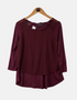 Maroon blouse FM