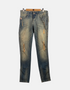 Distressed Mid-Wash Slim-Fit Jeans