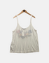 White tank with flowers FM