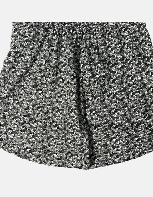 Monochrome Floral Mini Dress F