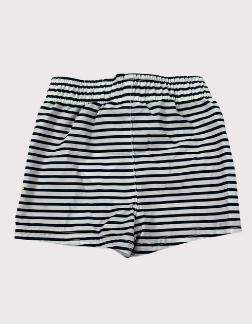 Nautical Neon Lime Swim Trunks