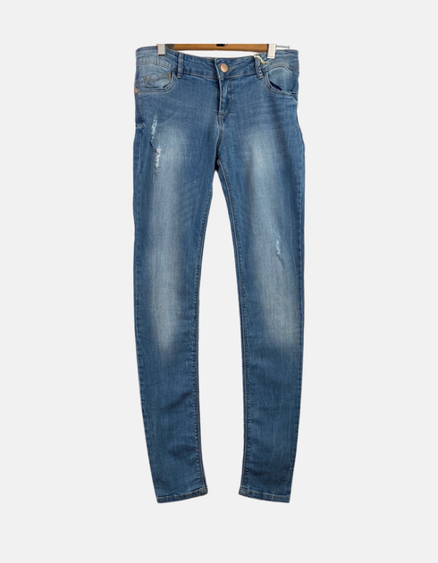 Light blue denim skinny FM