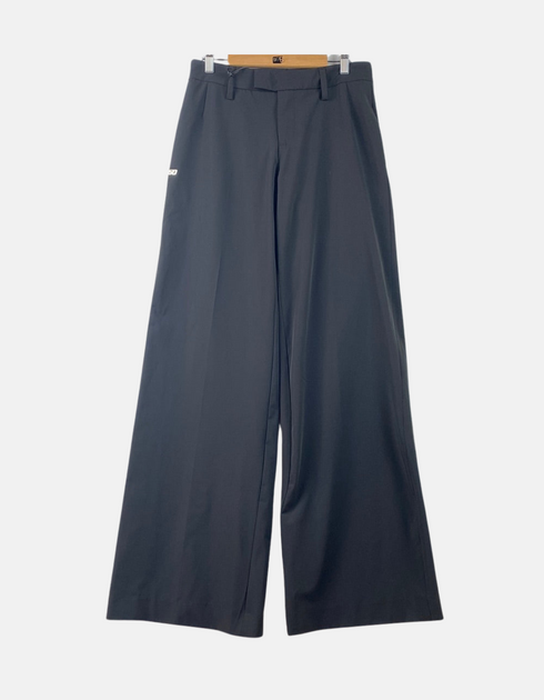 Black Wide-Leg Trousers