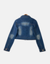 Classic Faded Cropped Denim Jacket