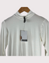 Ivory Elegance High Collar Top
