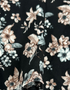 Nocturnal Blossom Flared Skirt