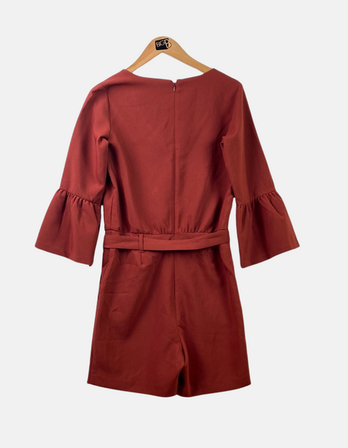 Maroon dress FM