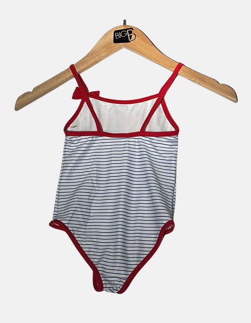 Minnie Mouse Striped Swimsuit for Kids