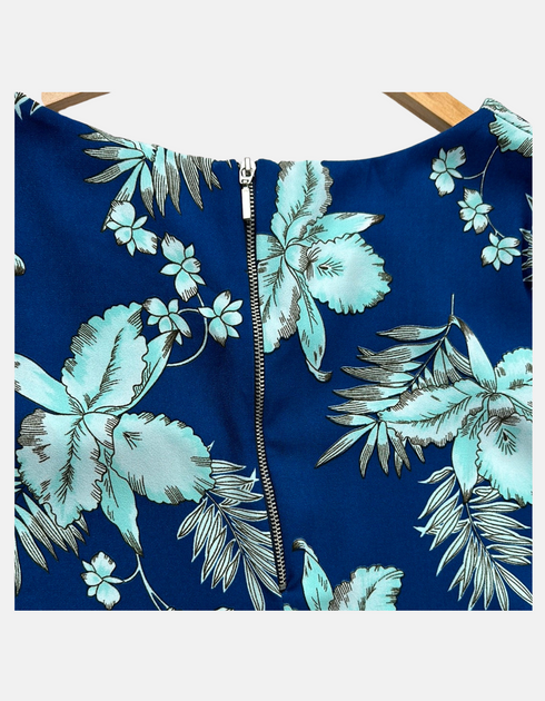 Tropical Midnight Shift Dress