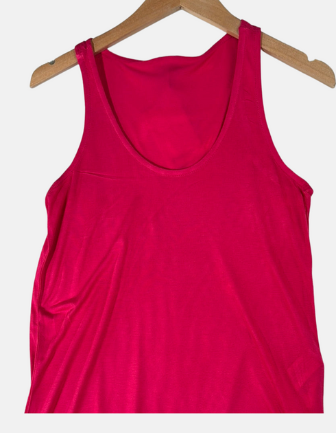 Crimson Sleeveless Tank Top
