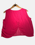 Sleeveless Fuchsia Eyelet Top