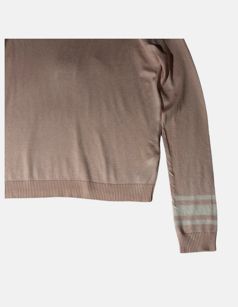 Chic Taupe Crop Sweater