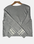 Versatile Grey Crop Sweater