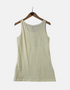 White Yellow striped Tank FM
