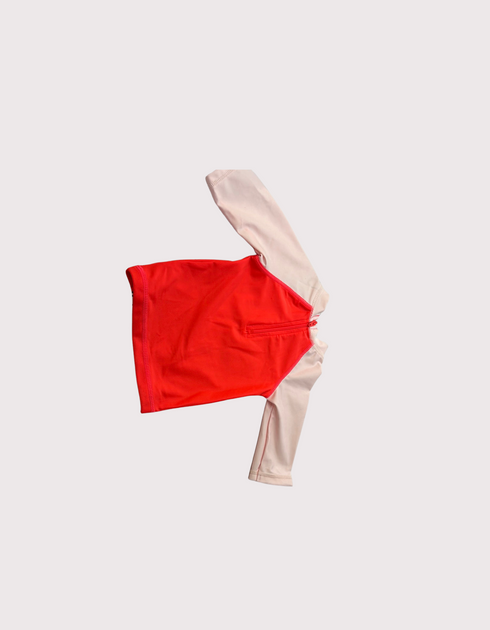 Crimson Cheer Long-Sleeve Tee for Joyful Play