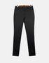 Sleek Black Slim-Fit Trousers