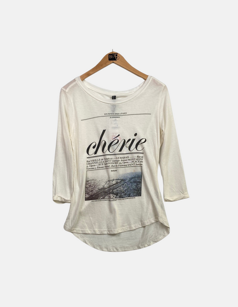 White T-shirt FM