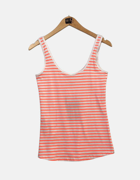 White and orange line FM