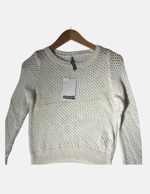 Ivory Cable Comfort Sweater