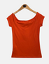 Girls T-shirt orange FM