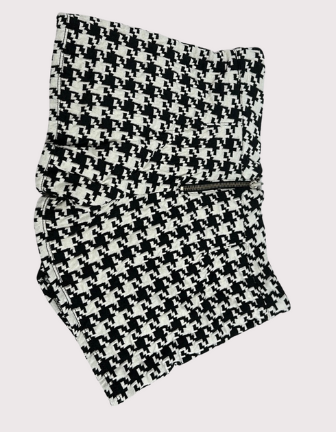 Monochrome Houndstooth Shorts F