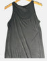 Charcoal Draped Tank Top F