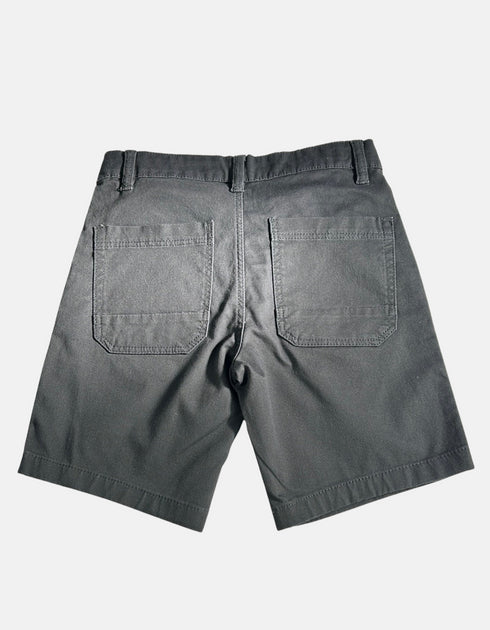 Classic Flat-Front Shorts with Back Pockets for Kid Boys