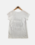 White T-shirt print FM