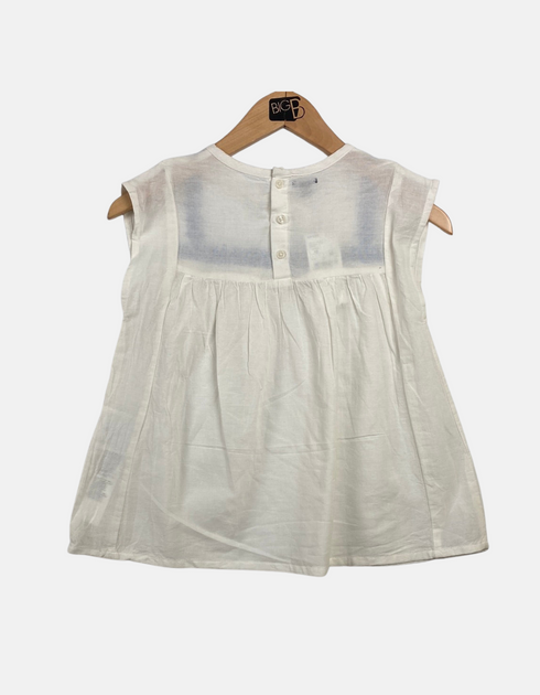 White kid blouse FM