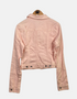 Pink denim jacket Stone FM