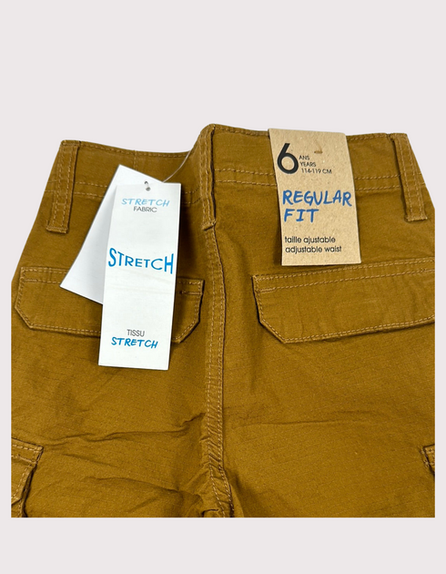 Mustard Trekker Cargo Shorts